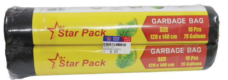 Star Pack Garbage Bag 2 X 120 X 140 Cm
